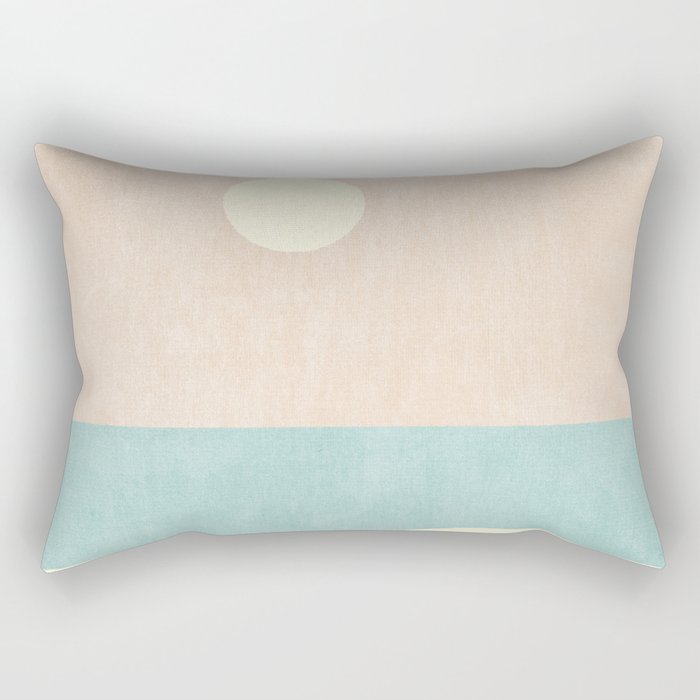 LANDSHAPES / Beach - Day Rectangular Pillow Gallery Image 1