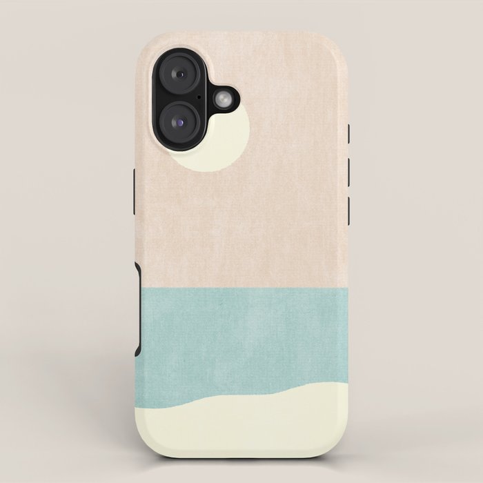 LANDSHAPES / Beach - Day iPhone Case Gallery Image 1