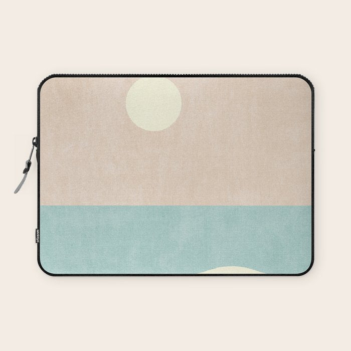 LANDSHAPES / Beach - Day Laptop Sleeve Gallery Image 1