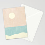 LANDSHAPES / Beach - Day Stationery Card Gallery Image 2