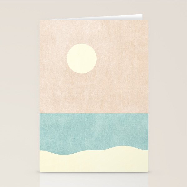 LANDSHAPES / Beach - Day Stationery Card Gallery Image 2
