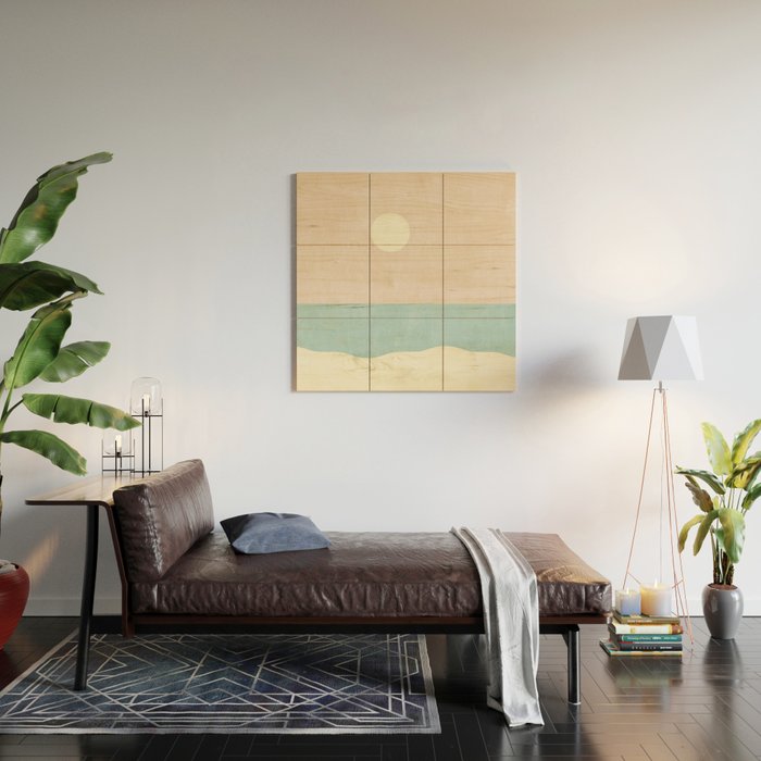 LANDSHAPES / Beach - Day Wood Wall Art Gallery Image 2