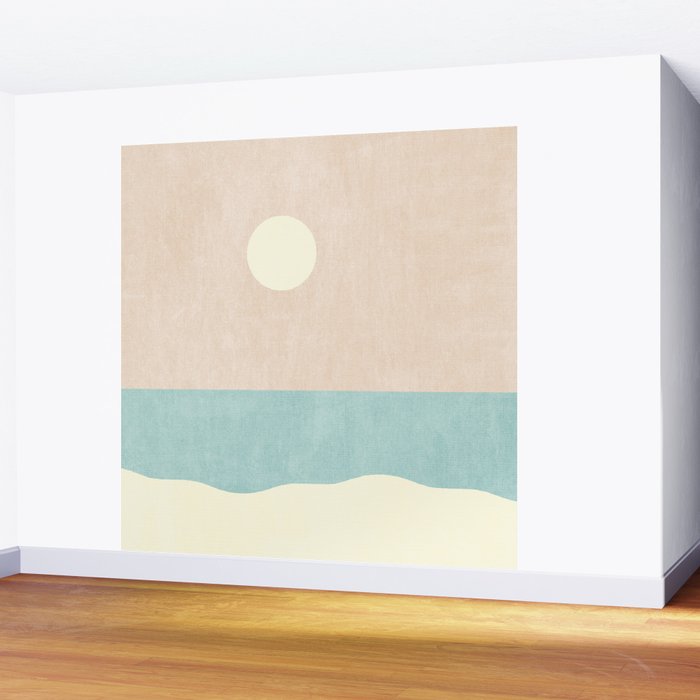 LANDSHAPES / Beach - Day Wall Mural Gallery Image 2