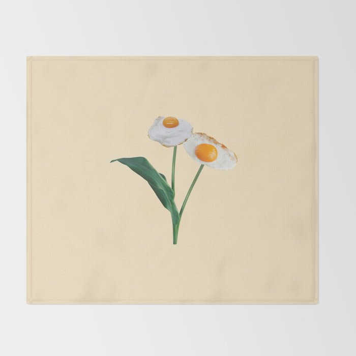 egg plant Throw Blanket Gallery Image 2