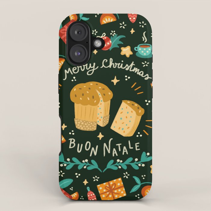 Merry Christmas panettone  iPhone Case Gallery Image 1