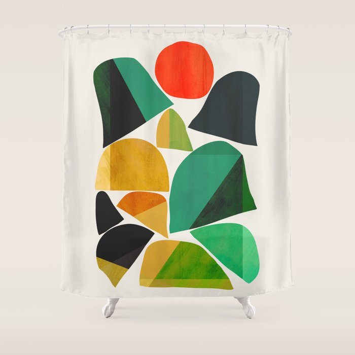 Mountains as the giants Shower Curtain Gallery Image 1