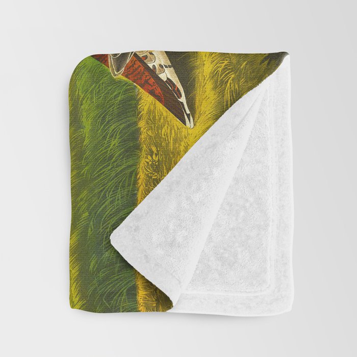 Pinnated Grouse Bird Throw Blanket Gallery Image 3