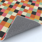 Bold Colorful Checks Pattern - Small XVIII Rug Gallery Image 4