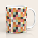 Bold Colorful Checks Pattern - Small XVIII Coffee Mug Gallery Image 1