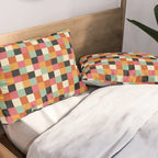 Bold Colorful Checks Pattern - Small XVIII Pillow Sham Gallery Image 2