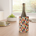 Bold Colorful Checks Pattern - Small XVIII Wine Chiller Gallery Image 4