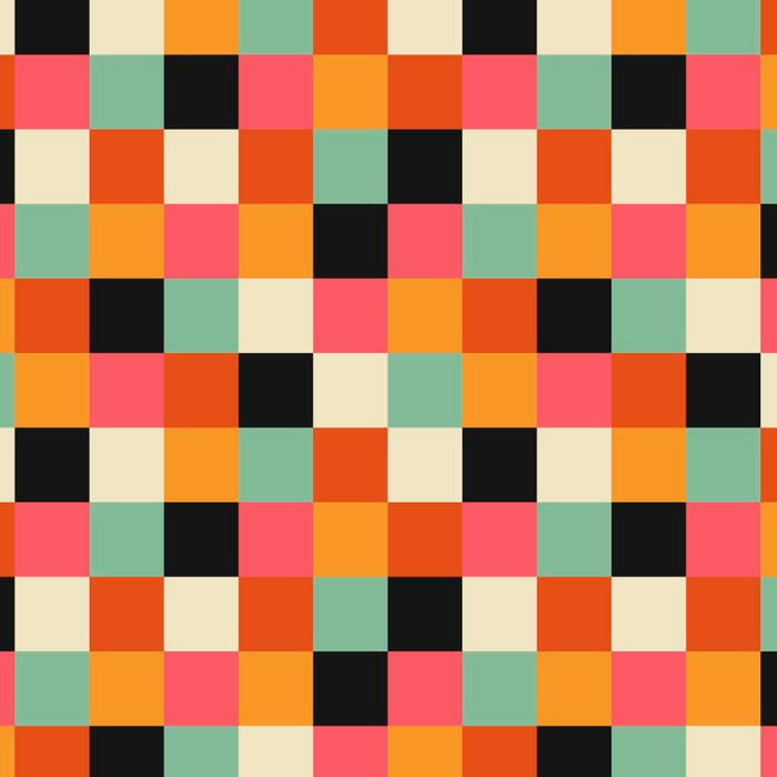 Bold Colorful Checks Pattern - Small XVIII Coffee Mug Gallery Image 2