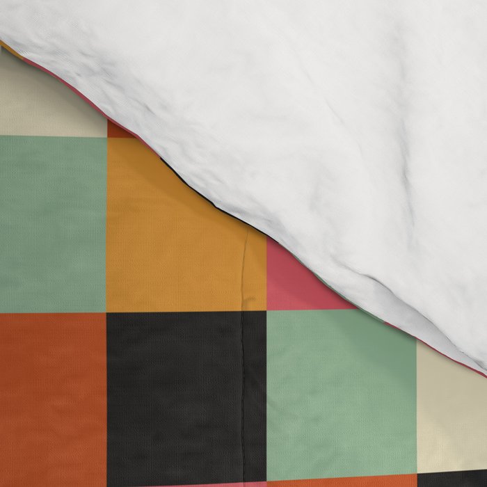 Bold Colorful Checks Pattern - Small XVIII Comforter Gallery Image 4