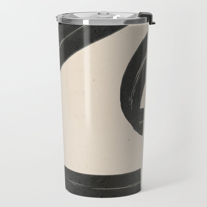 Minimal Abstract Art 17 Travel Mug Gallery Image 2