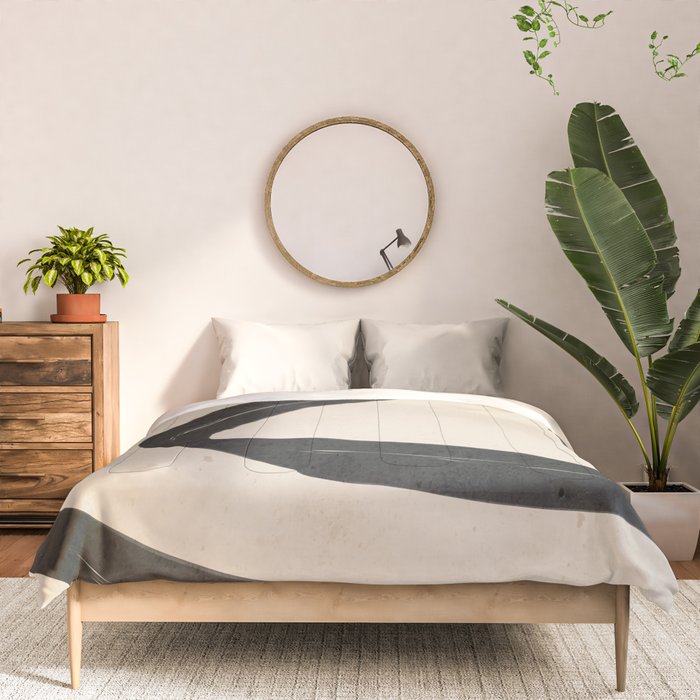 Minimal Abstract Art 17 Comforter Gallery Image 3