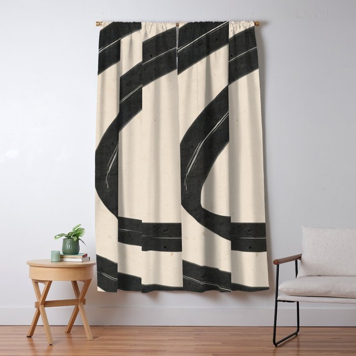 Minimal Abstract Art 17 Window Curtain Gallery Image 5