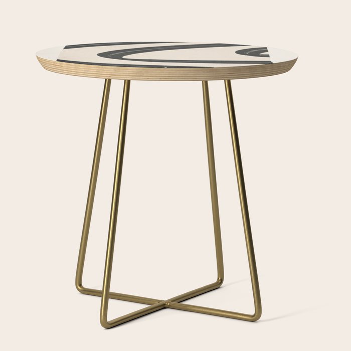 Minimal Abstract Art 17 Side Table Gallery Image 1