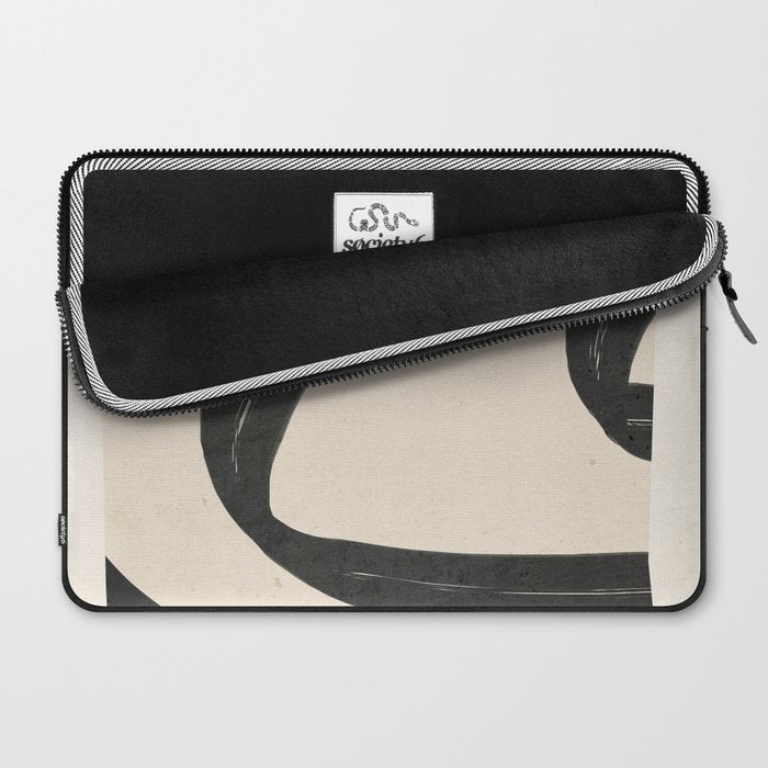 Minimal Abstract Art 17 Laptop Sleeve Gallery Image 2