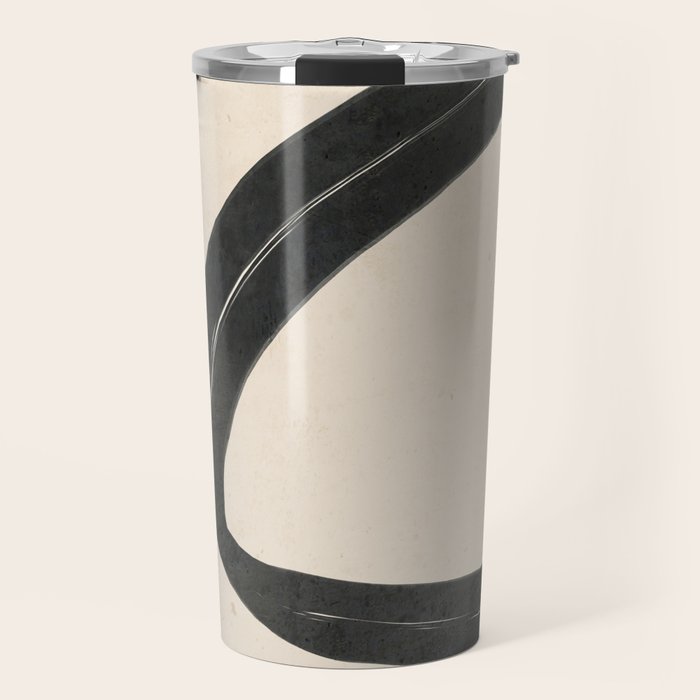 Minimal Abstract Art 17 Travel Mug Gallery Image 1