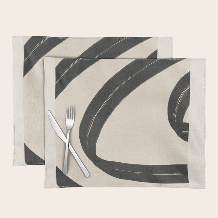 Minimal Abstract Art 17 Placemat Gallery Image 1