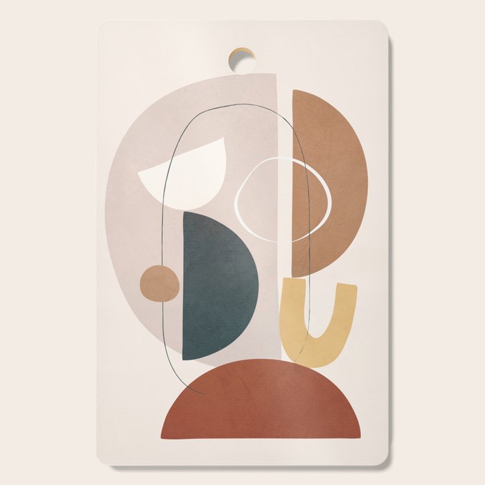 Shape Abstractions 06 Cutting Board Gallery Image 1