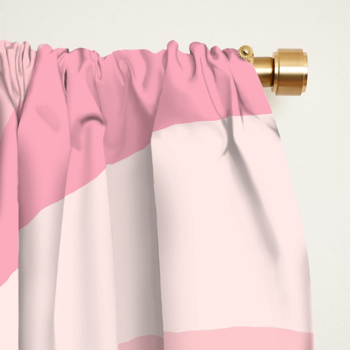 Pink Love Hearts  Window Curtain Gallery Image 2