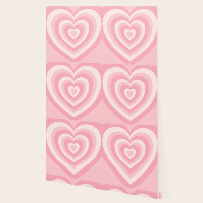 Pink Love Hearts  Wallpaper Gallery Image 2