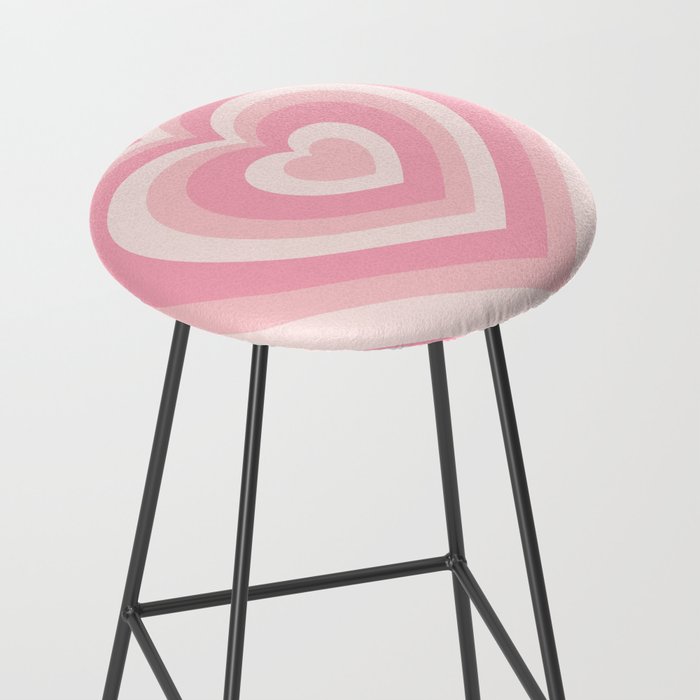 Pink Love Hearts  Stool Gallery Image 2
