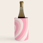 Pink Love Hearts  Wine Chiller Gallery Image 3