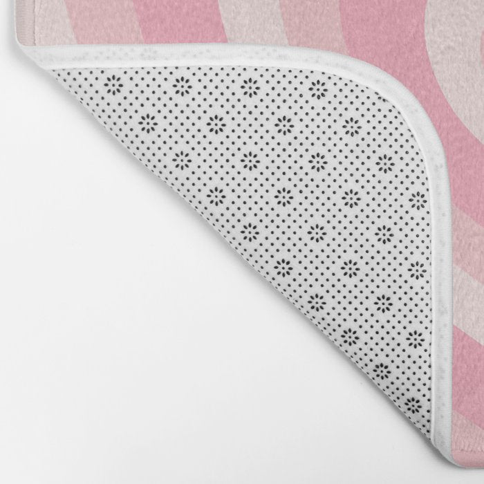Pink Love Hearts  Bath Mat Gallery Image 2