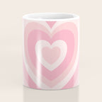 Pink Love Hearts  Coffee Mug Gallery Image 4