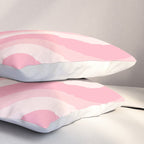Pink Love Hearts  Pillow Sham Gallery Image 3