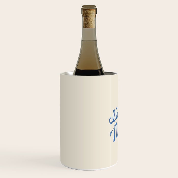 Il dolce far niente Italian - The sweetness of doing nothing Hand Lettering Wine Chiller Gallery Image 2