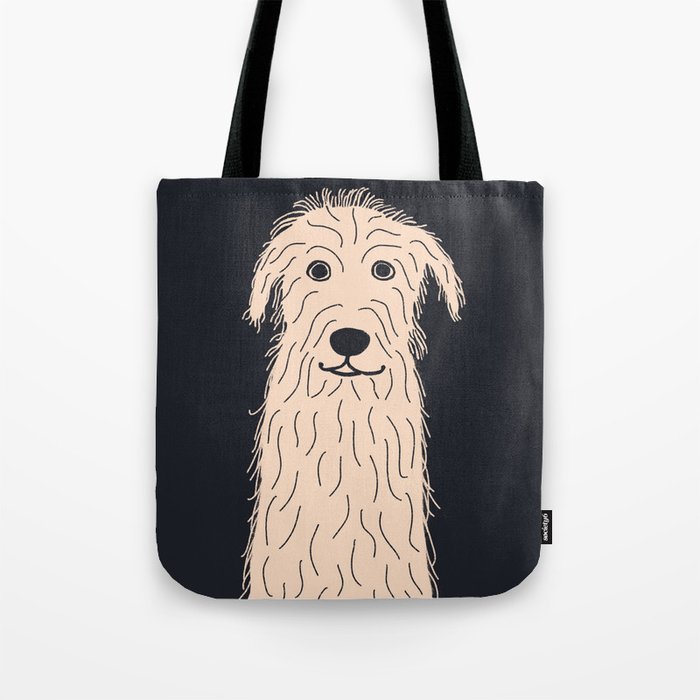 Oh Wolfhound Tote Bag Gallery Image 1