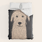 Oh Wolfhound Duvet Cover Gallery Image 6