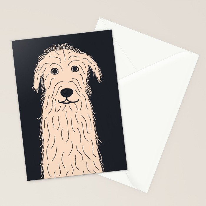 Oh Wolfhound Stationery Card Gallery Image 2