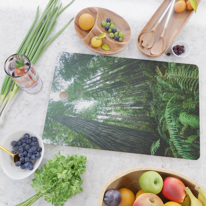 Redwood Forest Adventure IV - National Parks Nature Photography Cutting Board Gallery Image 2