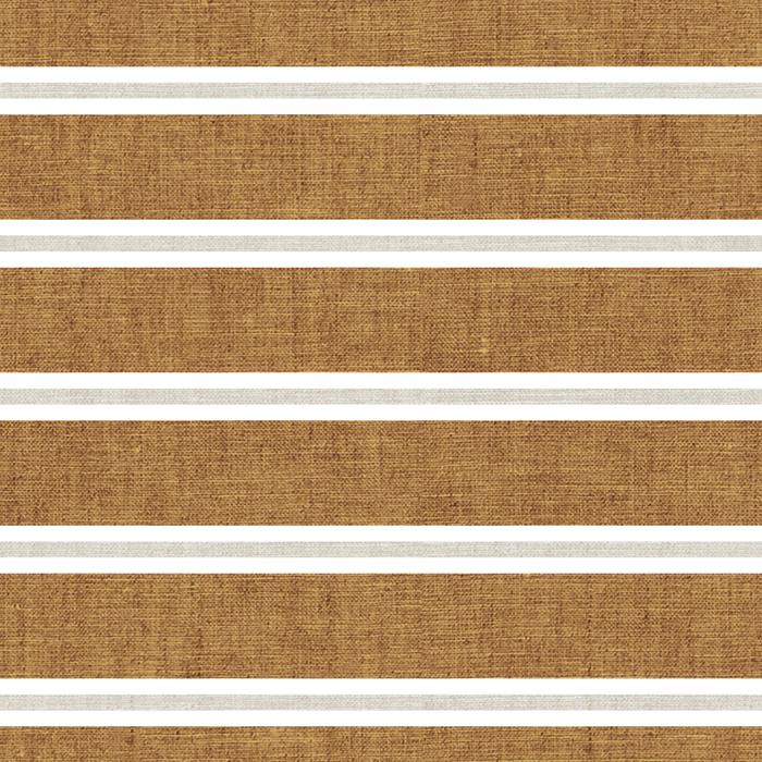 Cadence stripes - rust and beige stripes Coffee Mug Gallery Image 2