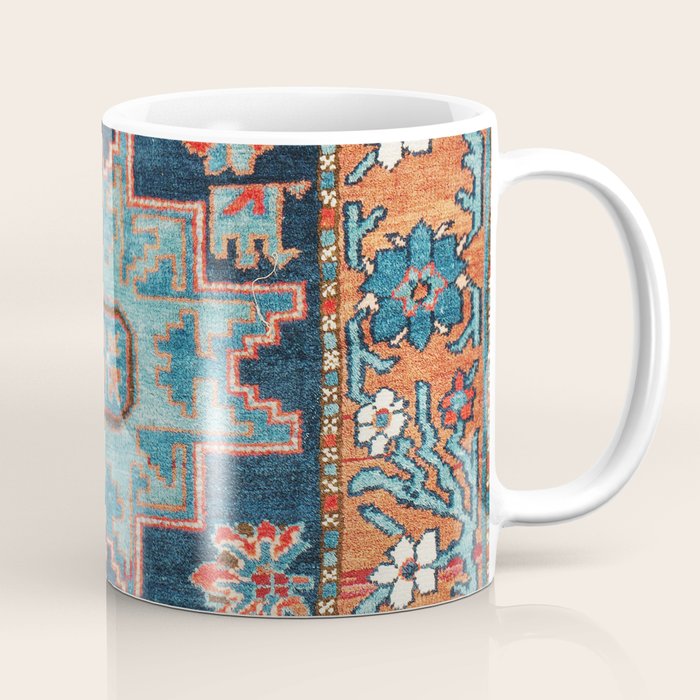 Karabakh  Antique South Caucasus Azerbaijan Rug Print Coffee Mug Gallery Image 1