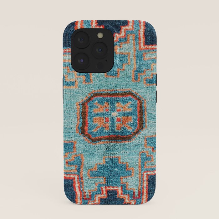 Karabakh  Antique South Caucasus Azerbaijan Rug Print iPhone Case Gallery Image 39