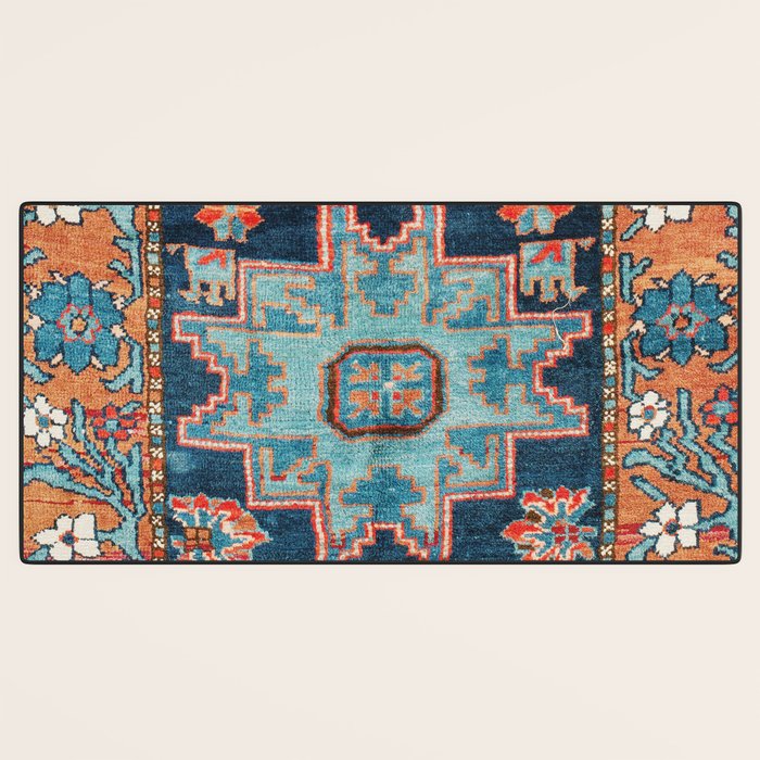 Karabakh  Antique South Caucasus Azerbaijan Rug Print Desk Mat Gallery Image 3