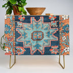 Karabakh  Antique South Caucasus Azerbaijan Rug Print Credenza Gallery Image 1