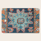 Karabakh  Antique South Caucasus Azerbaijan Rug Print Cutting Board Gallery Image 1