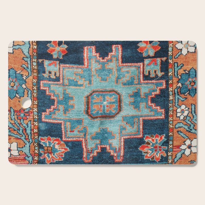 Karabakh  Antique South Caucasus Azerbaijan Rug Print Cutting Board Gallery Image 1