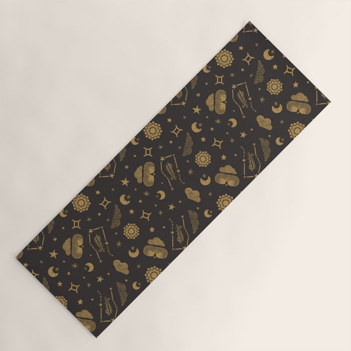 Gemini - Zodiac Sign Yoga Mat Gallery Image 1