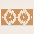 Southwestern Minimalism - Desert Orange Desk Mat Gallery Image 3