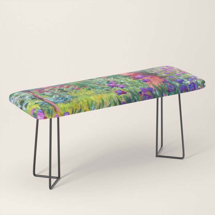 Claude Monet Garden in Giverny Bench Gallery Image 1