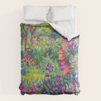 Claude Monet Garden in Giverny Comforter Gallery Image 6