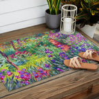 Claude Monet Garden in Giverny Outdoor Rug Gallery Image 2