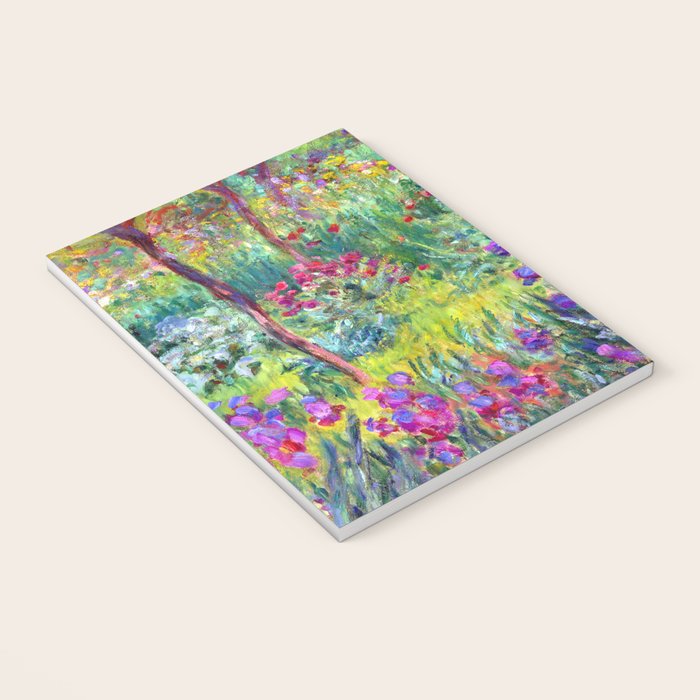 Claude Monet Garden in Giverny Notebook Gallery Image 3